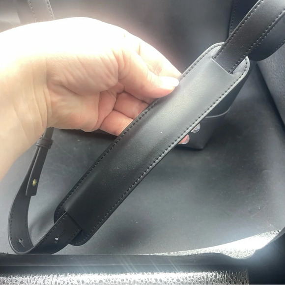 Teddy Blake Elisa Bucket Bag and Wallet Black and Red Lining - Picture 8 of 9